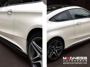 Mercedes-Benz C-Class W205 C63 Side Skirts - Carbon Fiber